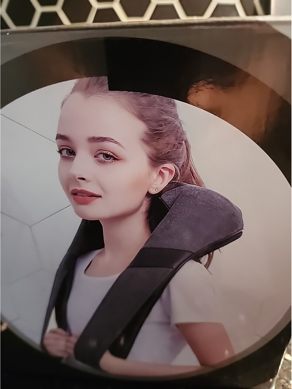 MIRAKEL ENJOY SHIATSU MASSAGER WITH HEAT Model:Ml-BLT-1 Charge Car Y Electrico